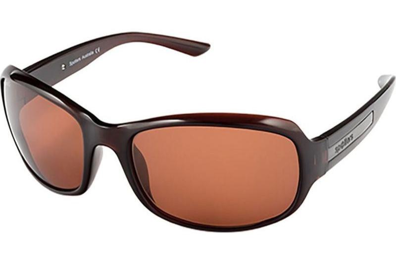 Spotters Ruby Polarised Gloss Brown Glass Halide (Ruby 02)