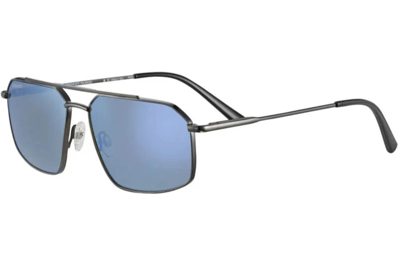 Serengeti Wayne Polarised Shiny Dark Gunmetal 555NM Blue (546002)