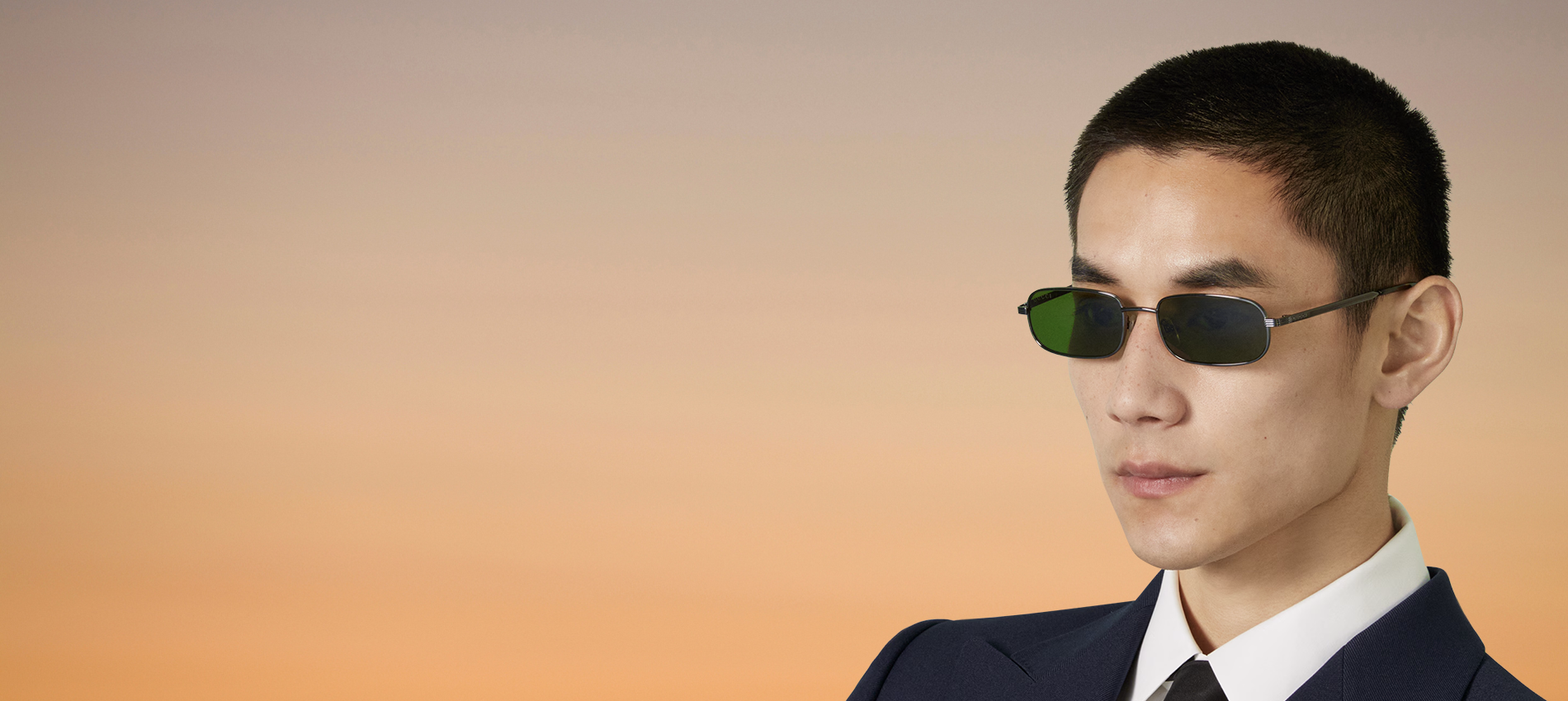 Men's Oval Sunglasses