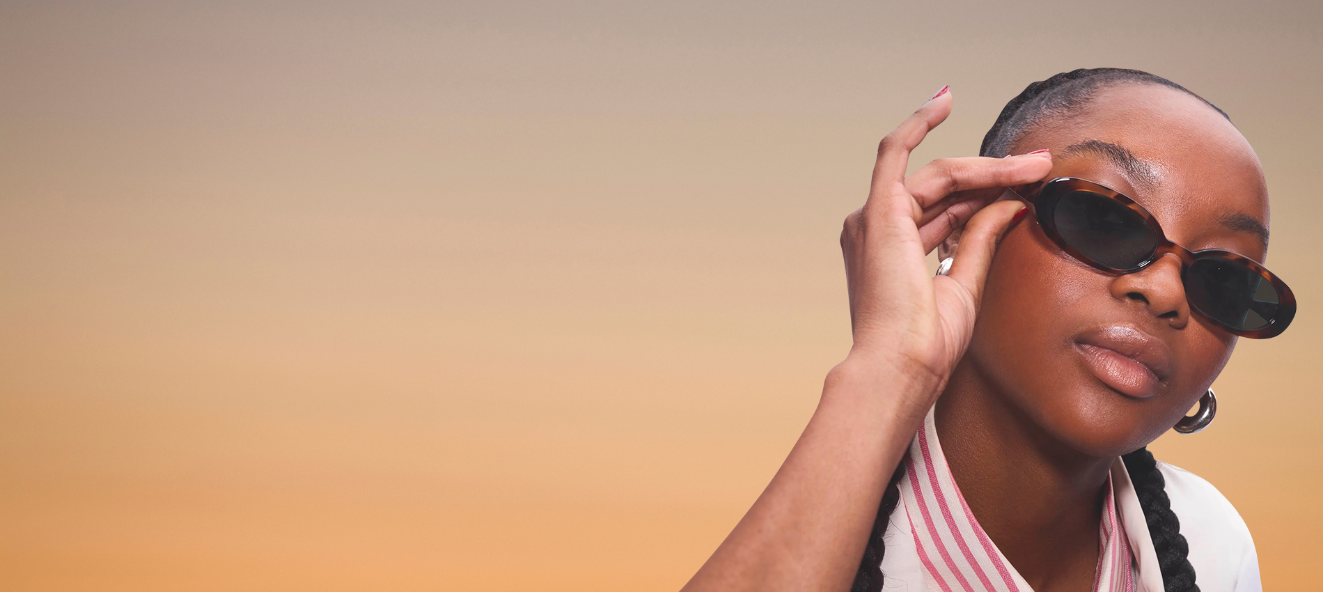 Women's Oval Sunglasses