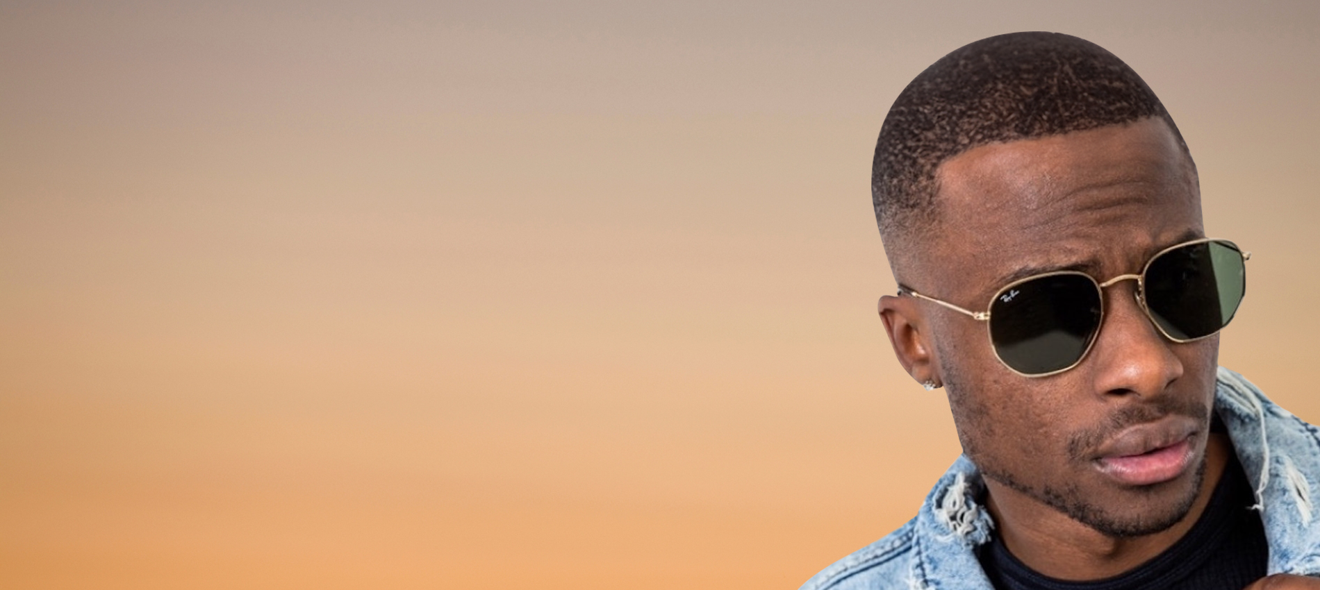 Men's Hexagonal Sunglasses