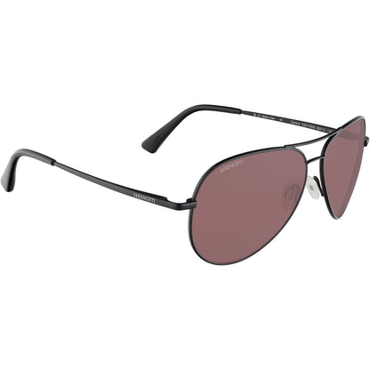 Serengeti Carrara Photochromic Polarised Matte Black Sedona Bi-Mirror SS014005 (59)