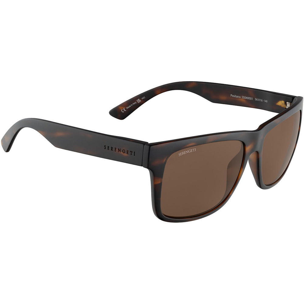 Serengeti Positano Photochromic Polarised Matte Tortoise Drivers Brown SS040001 (56)