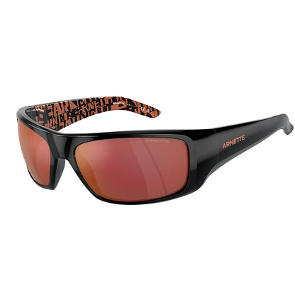Arnette Hot Shot Black Grey Orange/Yellow Mirror AN4182 29166Q (62)