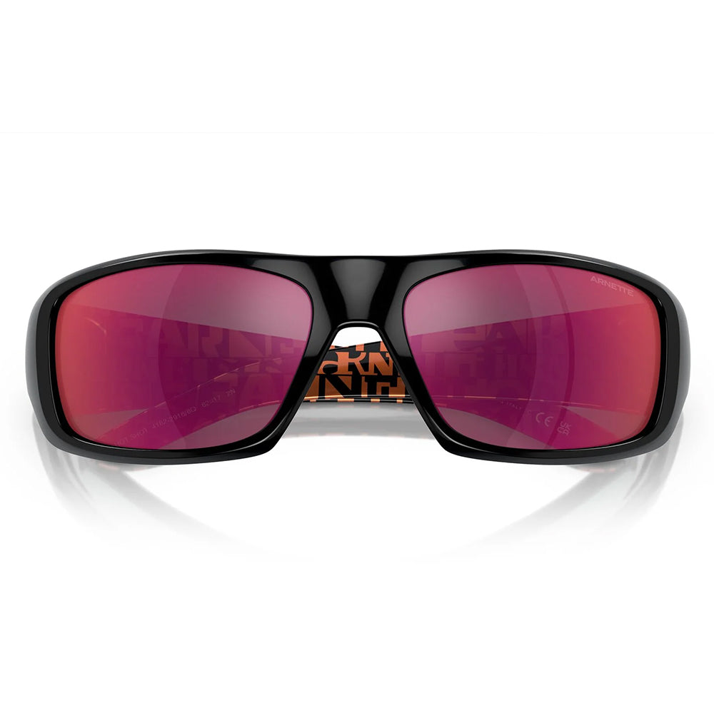 Arnette Hot Shot Black Grey Orange/Yellow Mirror AN4182 29166Q (62)