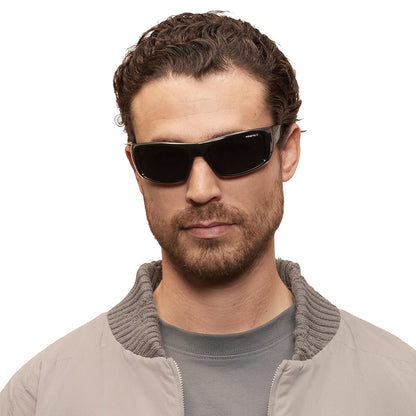 Arnette Hot Shot Polarised Shiny Black Dark Grey AN4182 214981 (62)