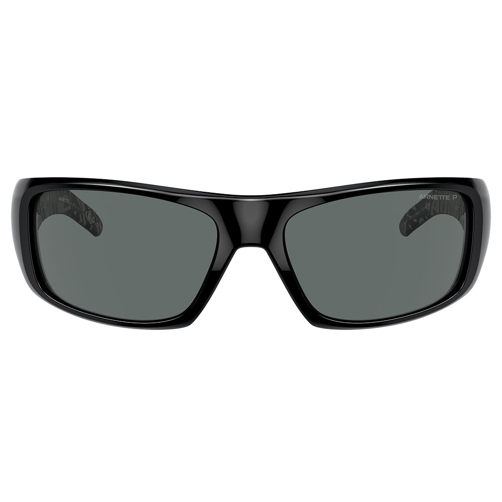 Arnette Hot Shot Polarised Shiny Black Dark Grey AN4182 214981 (62)