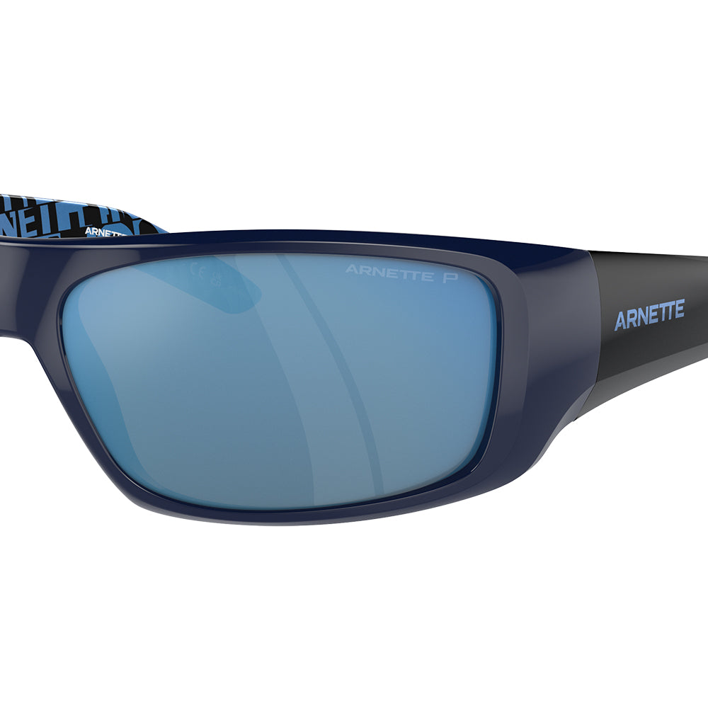 Arnette Hot Shot Polarised Dark Blue Dark Grey Blue Mirror AN4182 291422 (62)