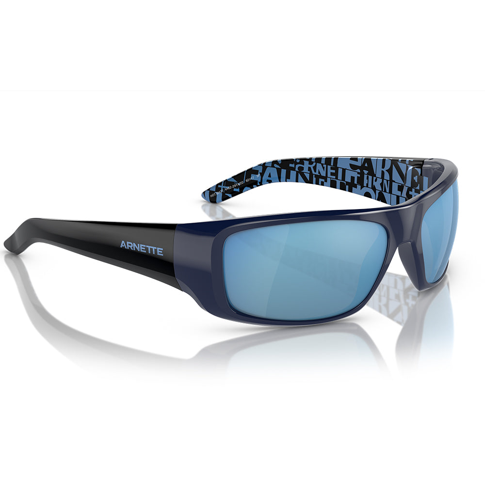 Arnette Hot Shot Polarised Dark Blue Dark Grey Blue Mirror AN4182 291422 (62)