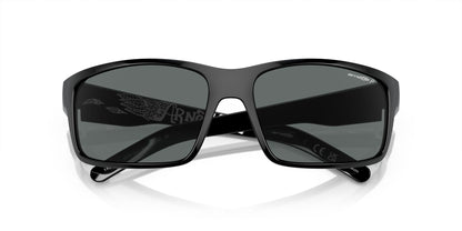 Arnette Fastball Polarised Shiny Black Dark Grey (4202 226781)