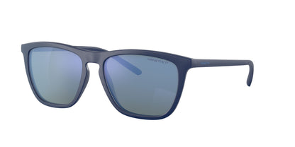 Arnette Fry Polarised Matte Navy Blue Dark Grey Water Mirror (4301 275922)