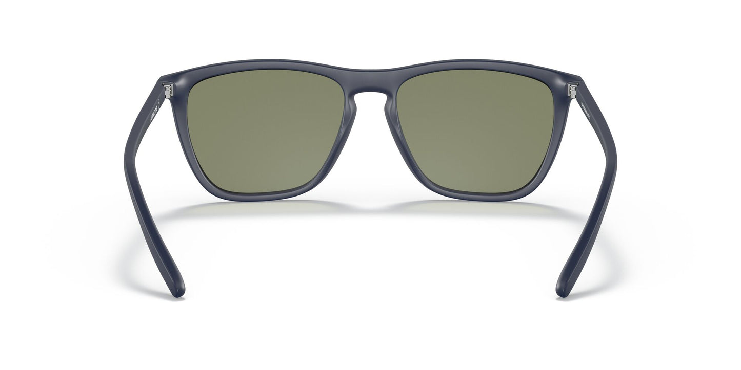 Arnette Fry Polarised Matte Navy Blue Dark Grey Water Mirror (4301 275922)