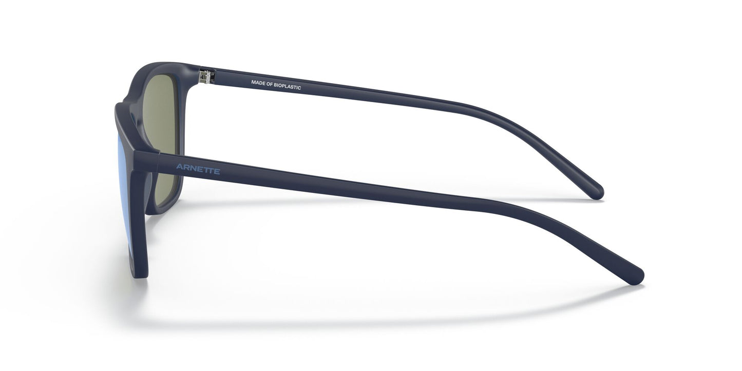 Arnette Fry Polarised Matte Navy Blue Dark Grey Water Mirror (4301 275922)