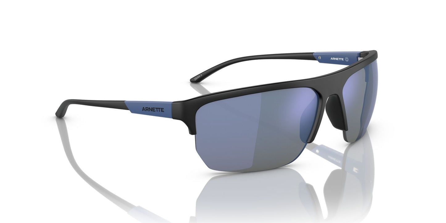 Arnette Dean II Polarised Matte Black Blue Mirror (4308 275822)