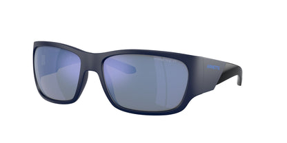 Arnette Lil Snap Matte Blue Blue Mirror Polarised  (4324 276222)