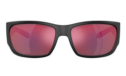 Arnette Lil Snap Matte Black Red Mirror (4324 28056Q)