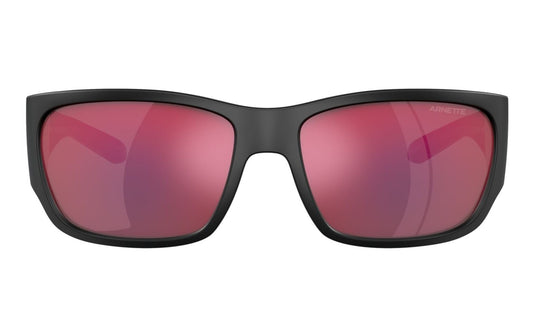 Arnette Lil Snap Matte Black Red Mirror (4324 28056Q)