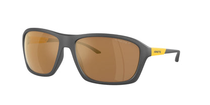 Arnette Nitewish Polarised Matte Grey Brown Gold Mirror (4329 28702T)