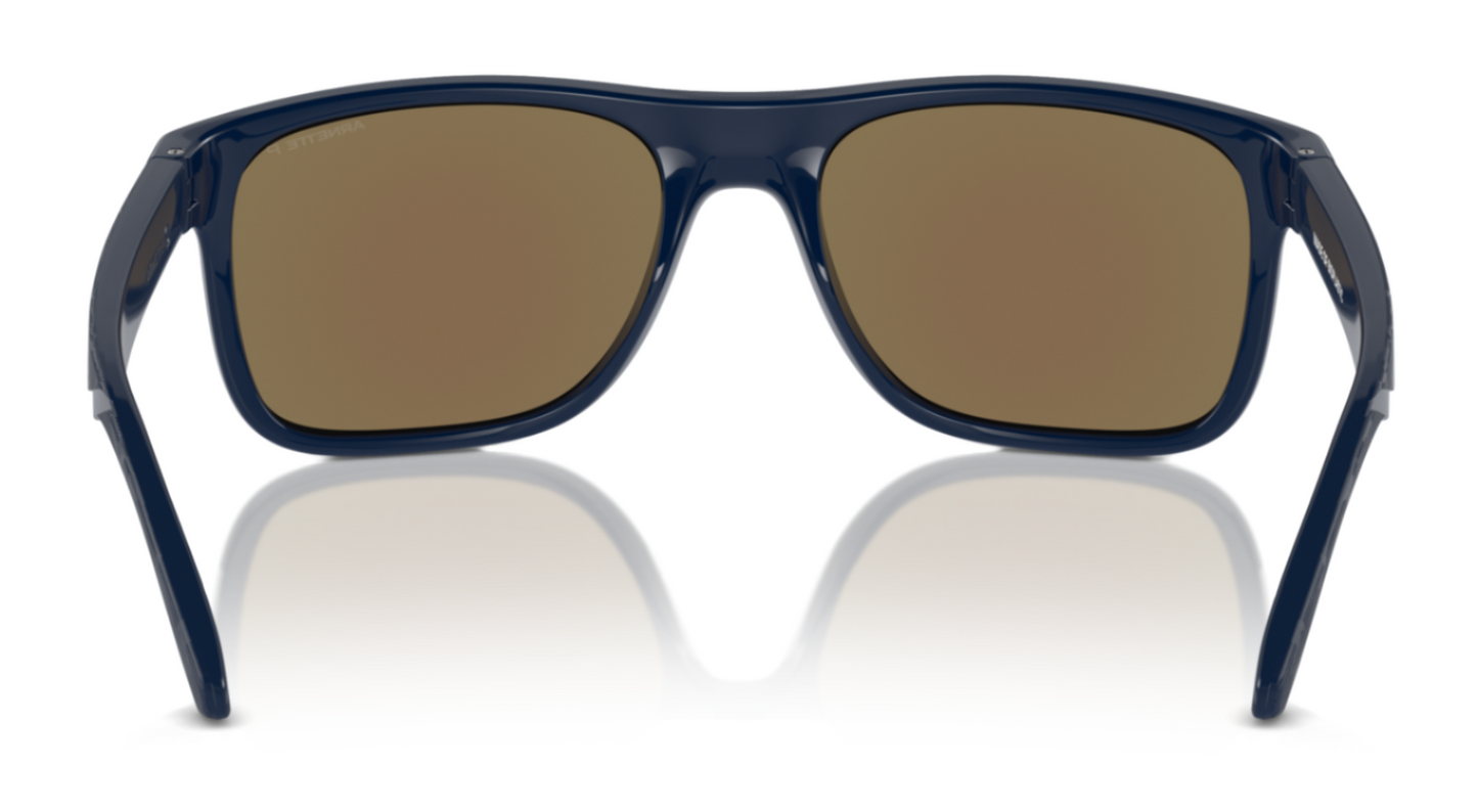 Arnette Khim Polarised Matte Dark Blue Dark Grey Blue Mirror (4341 275422)