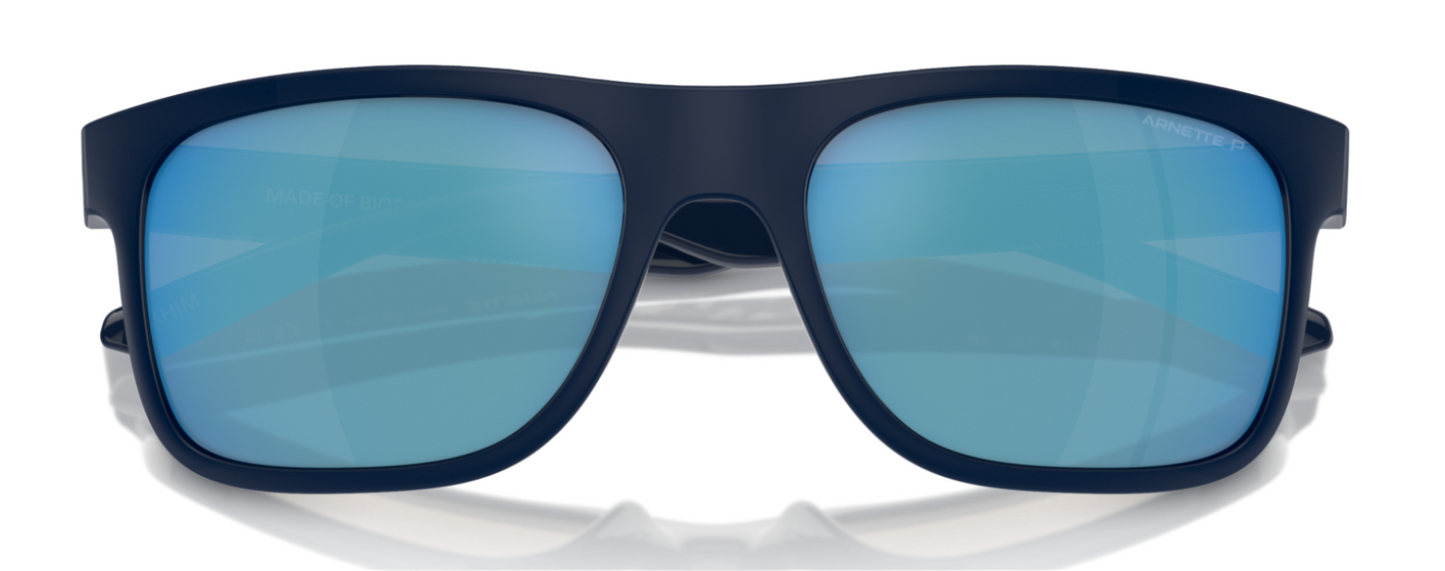Arnette Khim Polarised Matte Dark Blue Dark Grey Blue Mirror (4341 275422)