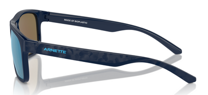 Arnette Khim Polarised Matte Dark Blue Dark Grey Blue Mirror (4341 275422)