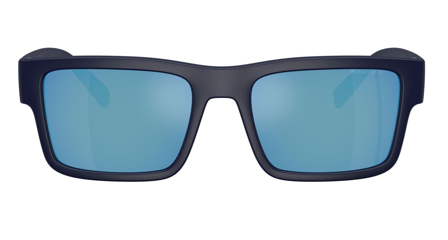 Arnette Omgee Polarised Matte Dark Blue Dark Grey Blue Mirror (4344 275922)