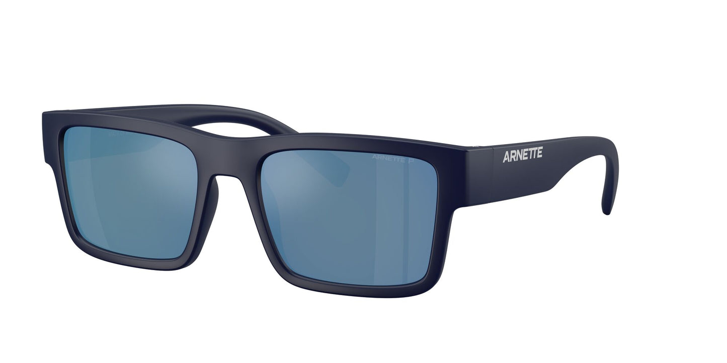 Arnette Omgee Polarised Matte Dark Blue Dark Grey Blue Mirror (4344 275922)