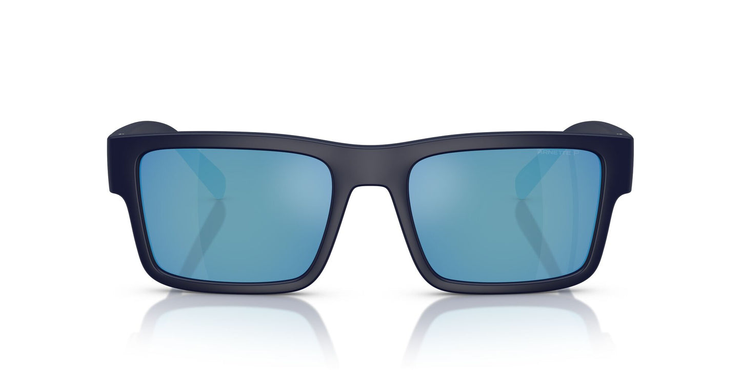 Arnette Omgee Polarised Matte Dark Blue Dark Grey Blue Mirror (4344 275922)