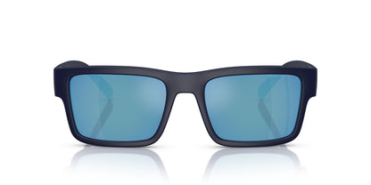 Arnette Omgee Polarised Matte Dark Blue Dark Grey Blue Mirror (4344 275922)