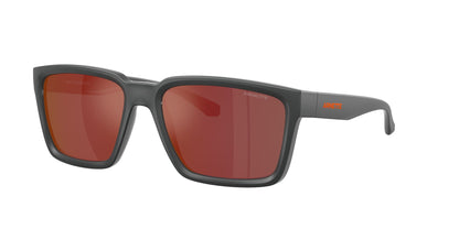 Arnette Plot Twist Matte Grey Orange Mirror (4346 28706Q)