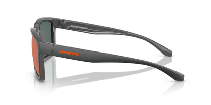 Arnette Plot Twist Matte Grey Orange Mirror (4346 28706Q)