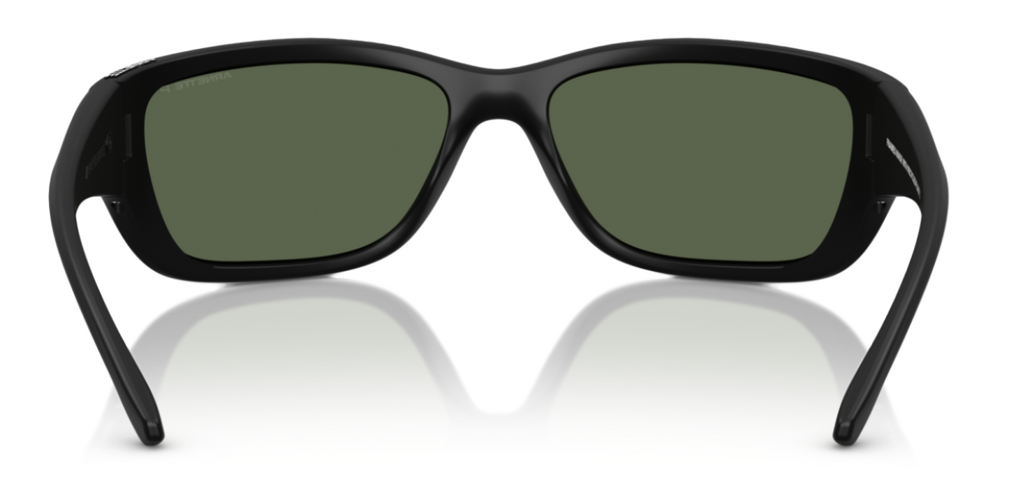 Arnette Bubble Wrap Polarised Matte Black Dark Green (4353 29009A)