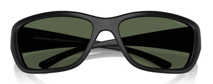 Arnette Bubble Wrap Polarised Matte Black Dark Green (4353 29009A)