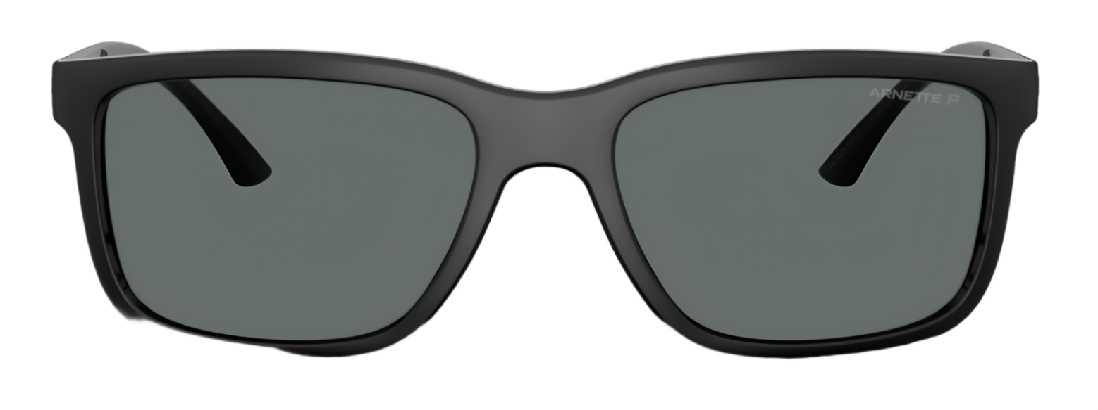 Arnette Headlight Polarised Matte Black Dark Grey AN4359 290081 (57 ...
