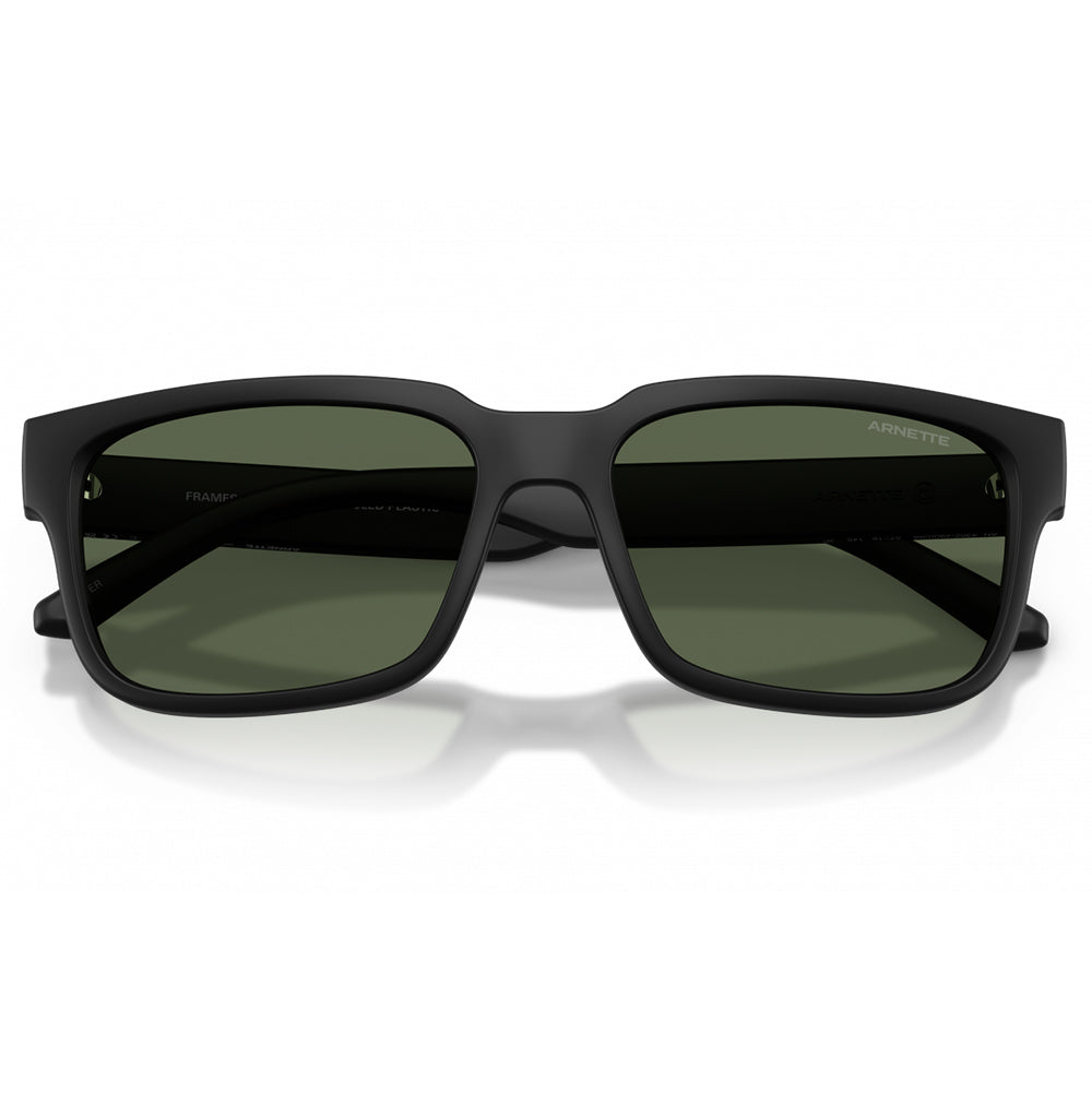 Arnette Twister Polarised Matte Black Dark Green AN4362 29009A (57)
