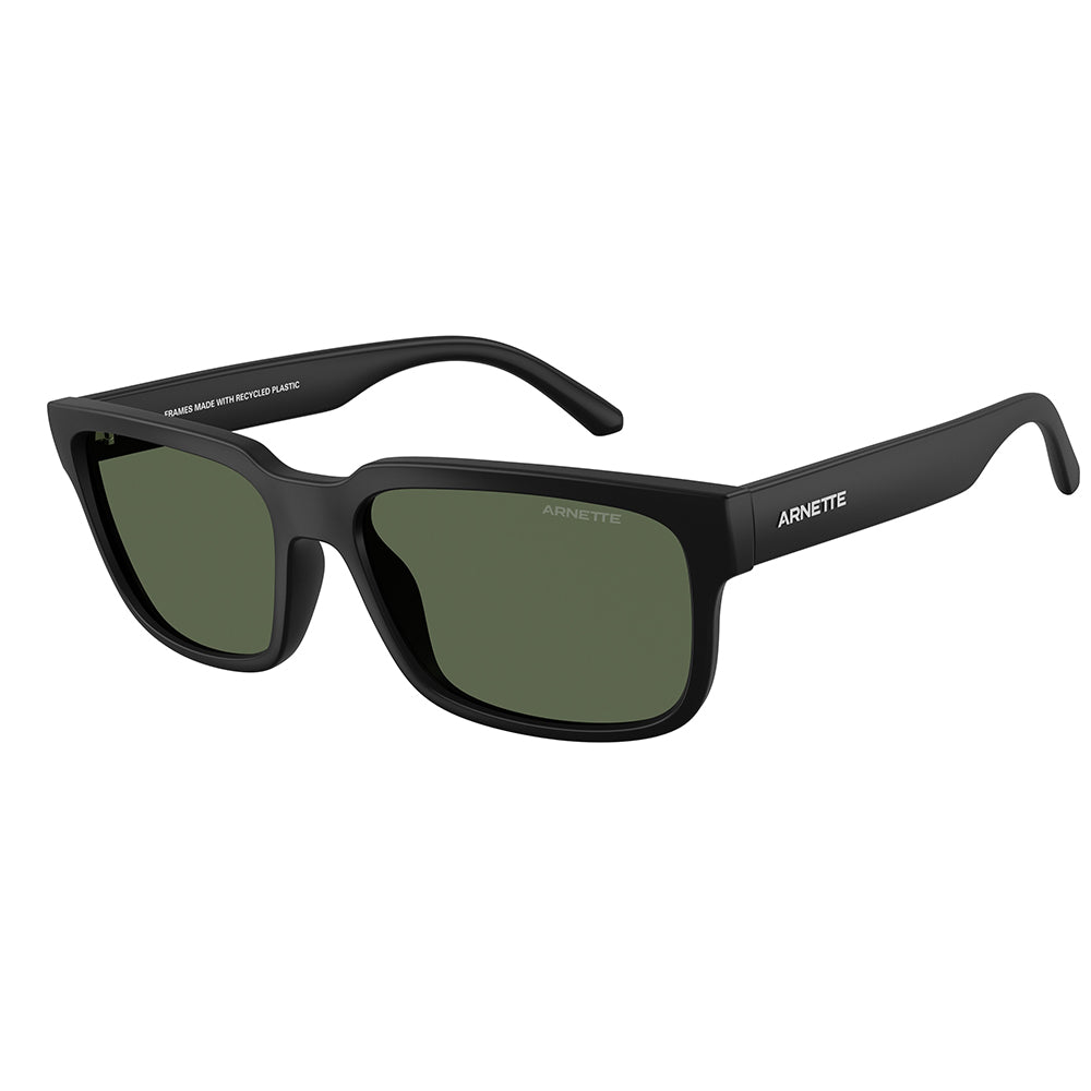 Arnette Twister Polarised Matte Black Dark Green AN4362 29009A (57)
