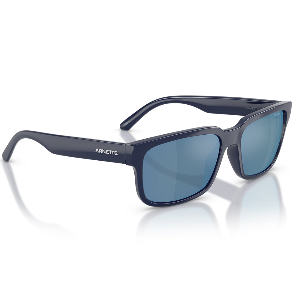 Arnette Twister Polarised Dark Blue Dark Grey Blue Mirror AN4362 275422 (57)