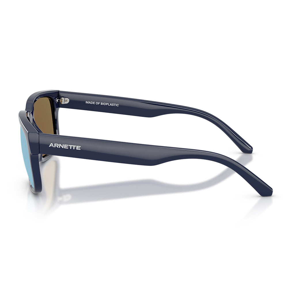 Arnette Twister Polarised Dark Blue Dark Grey Blue Mirror AN4362 275422 (57)