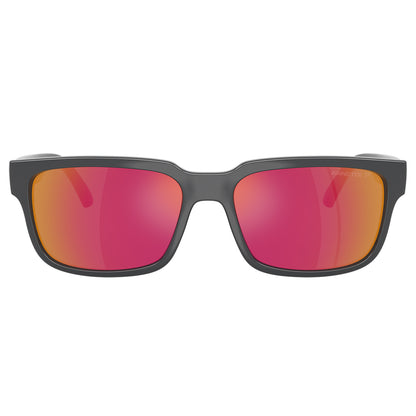 Arnette Twister Dark Grey Grey Orange/Yellow Mirror AN4362 28416Q (57)
