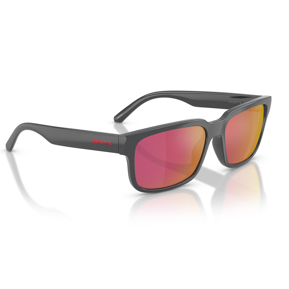 Arnette Twister Dark Grey Grey Orange/Yellow Mirror AN4362 28416Q (57)