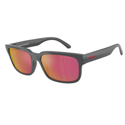 Arnette Twister Dark Grey Grey Orange/Yellow Mirror AN4362 28416Q (57)