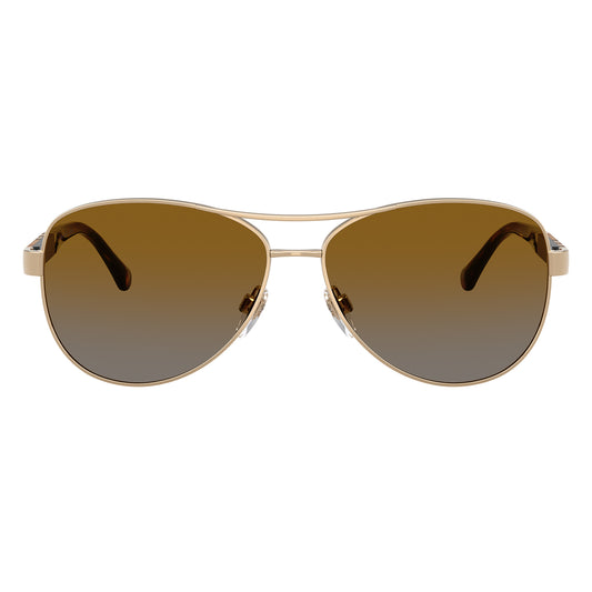 Burberry 3080 Polarised Light Gold Gradient Brown BE3080 1145T5 (59)
