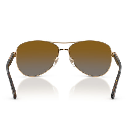 Burberry 3080 Polarised Light Gold Gradient Brown BE3080 1145T5 (59)