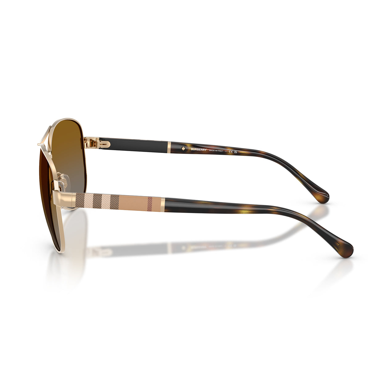 Burberry 3080 Polarised Light Gold Gradient Brown BE3080 1145T5 (59)