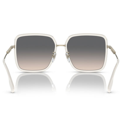 Burberry Dionne Ivory Brown Grey Gradient BE3145D 1109G9 (58)