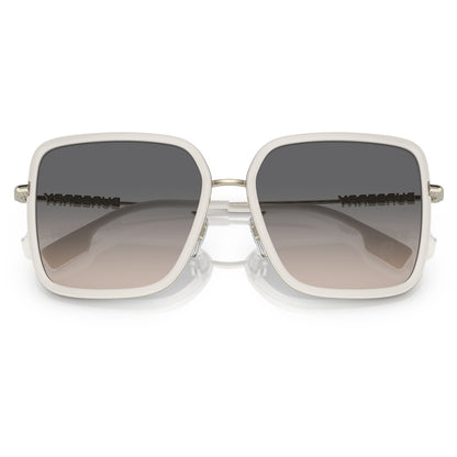 Burberry Dionne Ivory Brown Grey Gradient BE3145D 1109G9 (58)