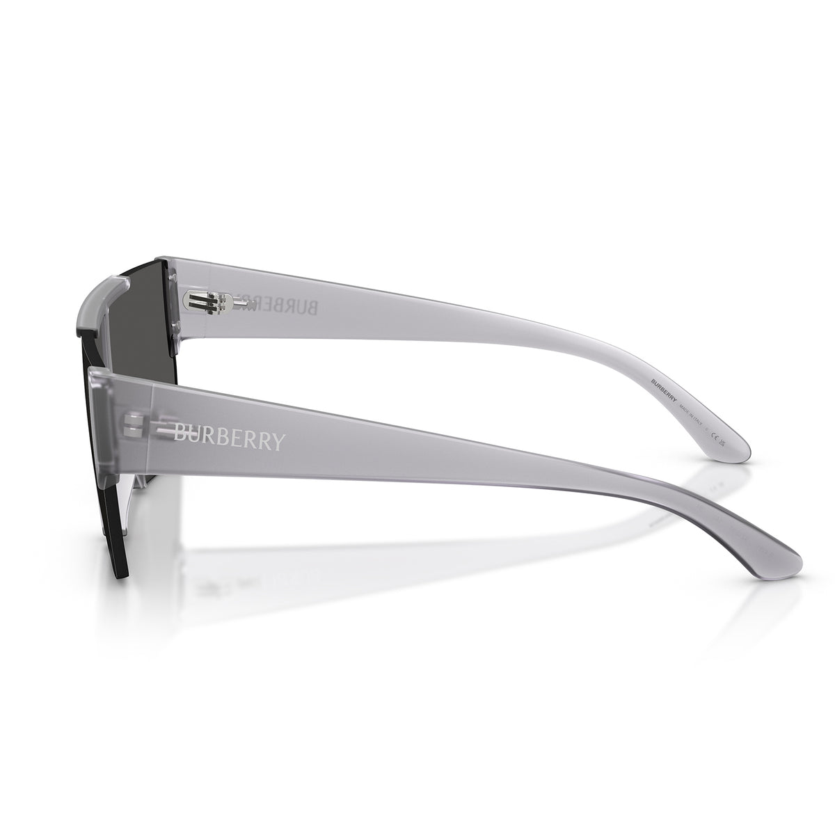 Burberry 4291 Transparent Matte Grey Dark Grey BE4291 421387 (38)