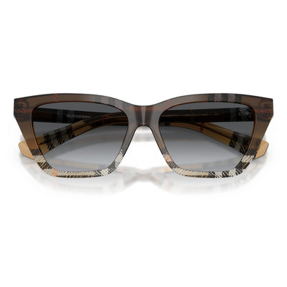Burberry 4468 Polarised Check Sand Gradient Grey Gradient BE4468 4202T3 (54)