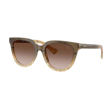 Burberry 4469 Beige Check Brown Gradient BE4469 420113 (53)