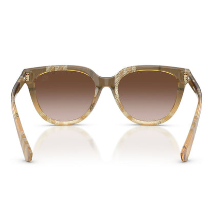 Burberry 4469 Beige Check Brown Gradient BE4469 420113 (53)